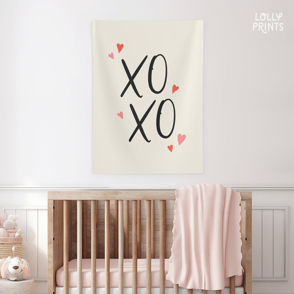 XOXO Kisses Hugs Banner