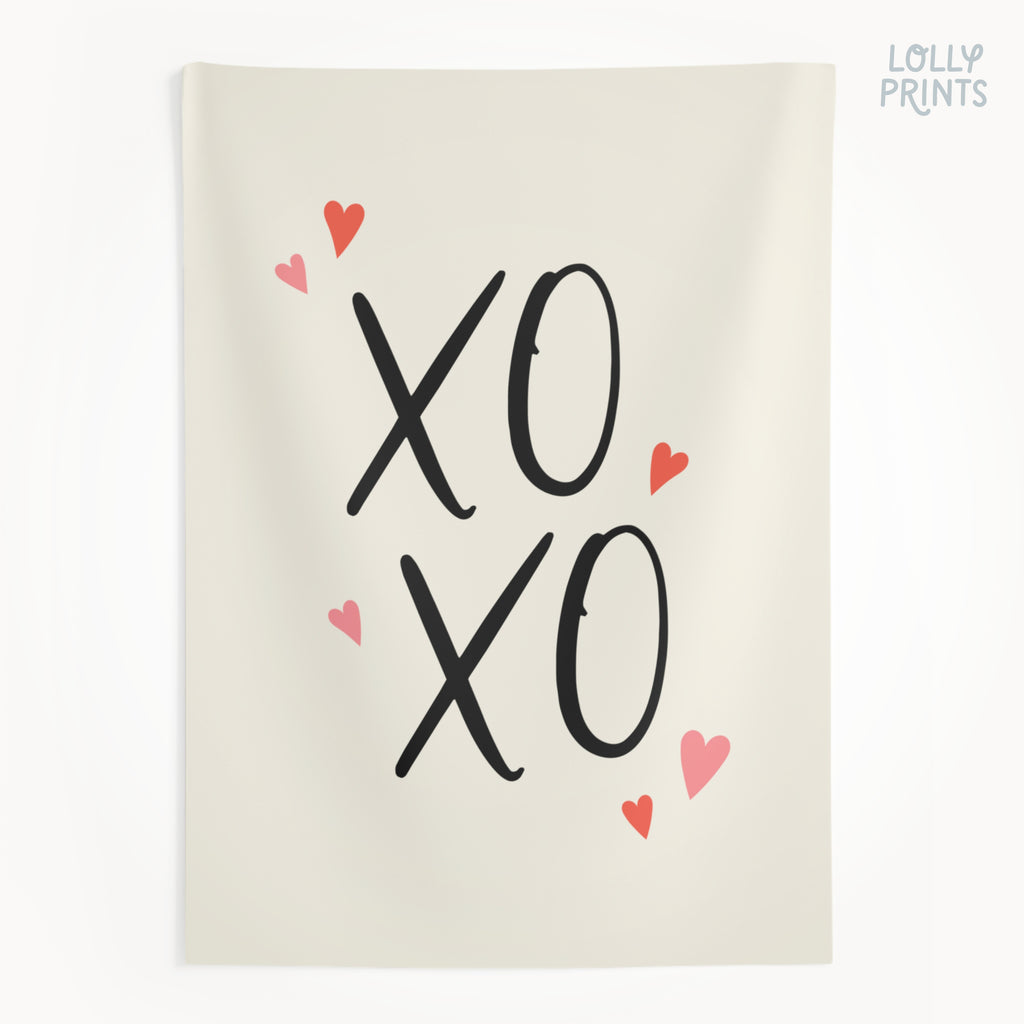 XOXO Kisses Hugs Banner
