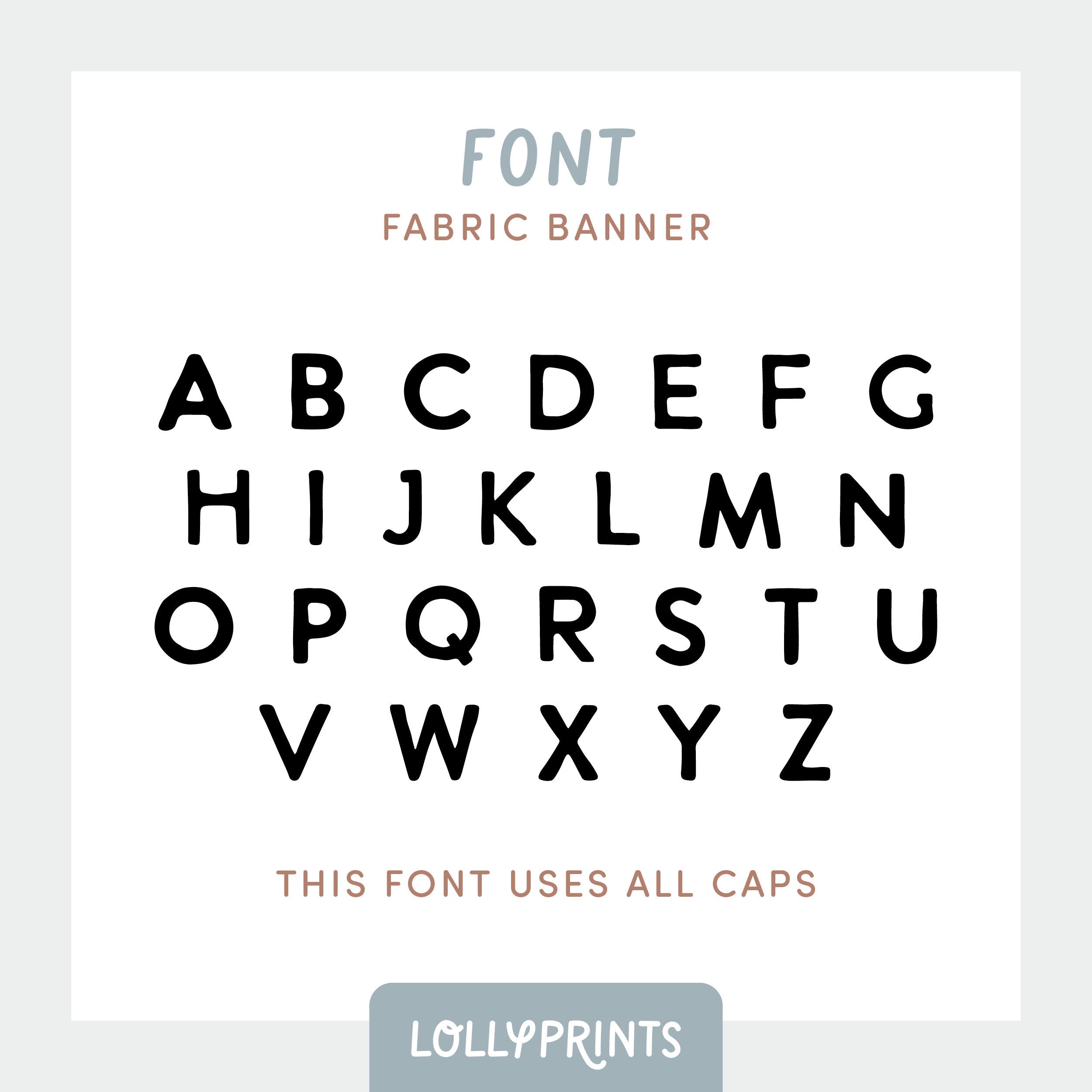 Personalized Custom Name Happy Birthday Banner – Caps