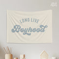 Long Live Boyhood Retro Banner