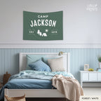 Personalized Custom Camp Name Banner Flag