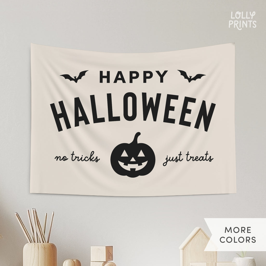 Happy Halloween Banner Flag