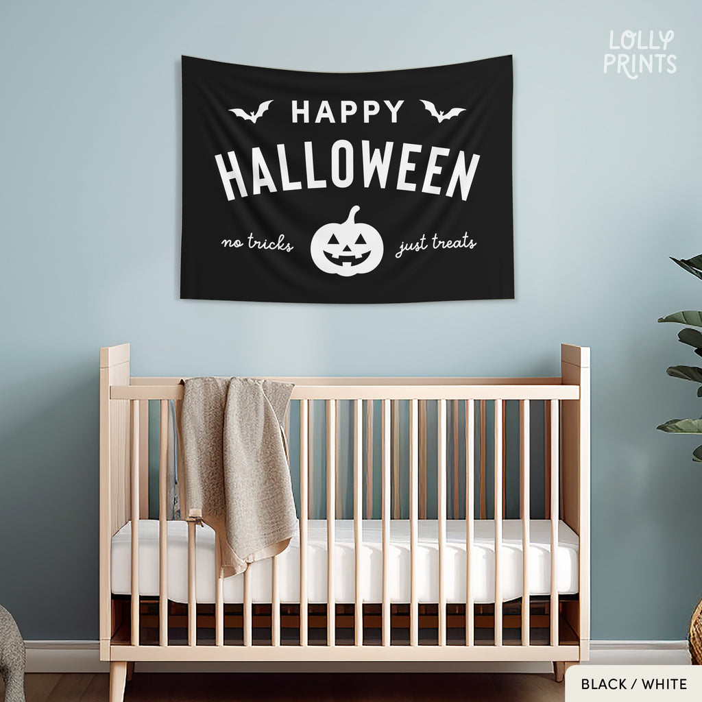 Happy Halloween Banner Flag