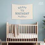 Personalized Custom Name Happy Birthday Banner – Custom Age