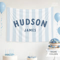 Personalized Kids Name Banner with Stripes