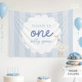 One Silly Goose Personalized Happy First Birthday Banner