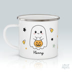 Personalized Halloween Cute Ghost Mug
