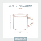 Personalized Holiday Gingerbread Kids Mug