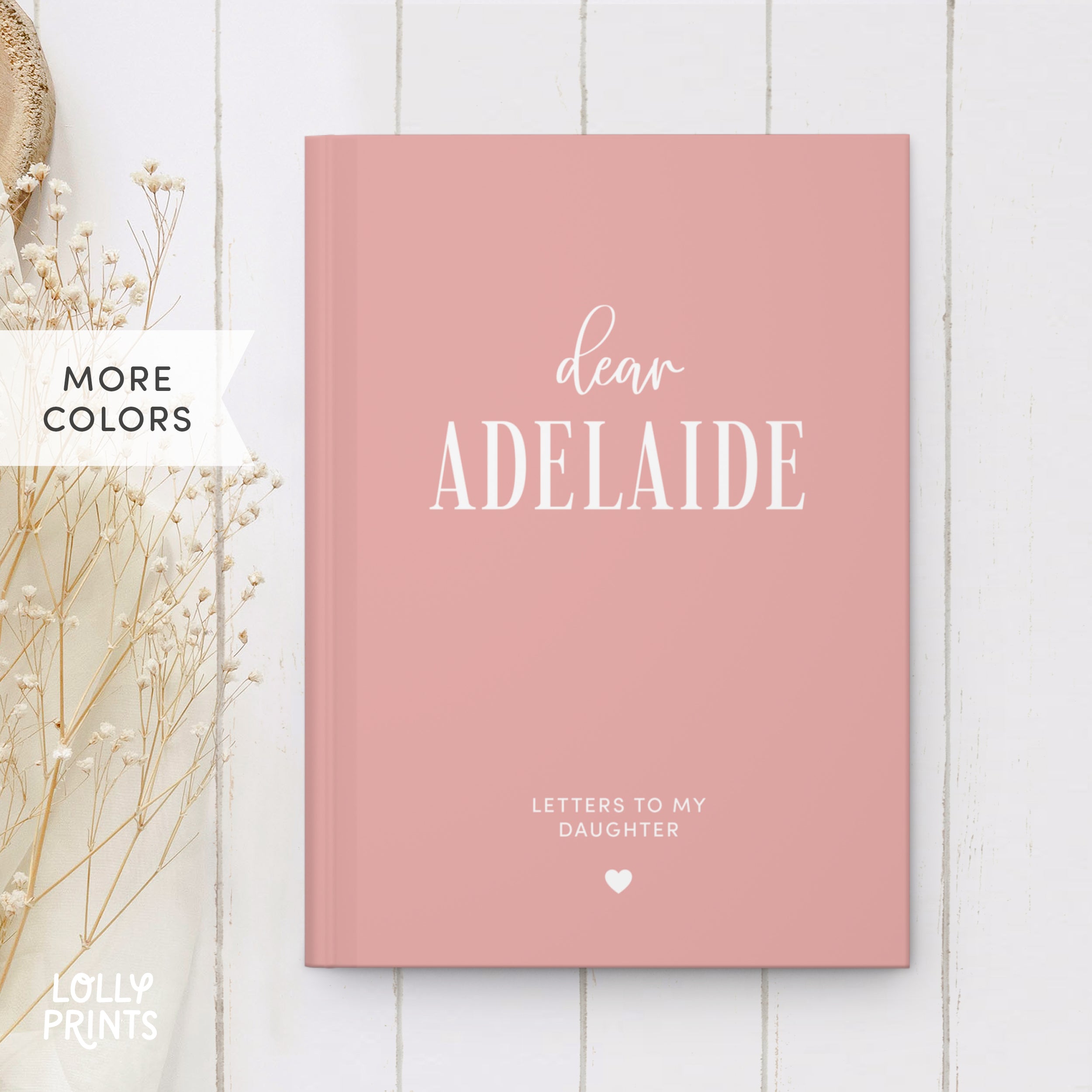 Letters to My Daughter Personalized Journal