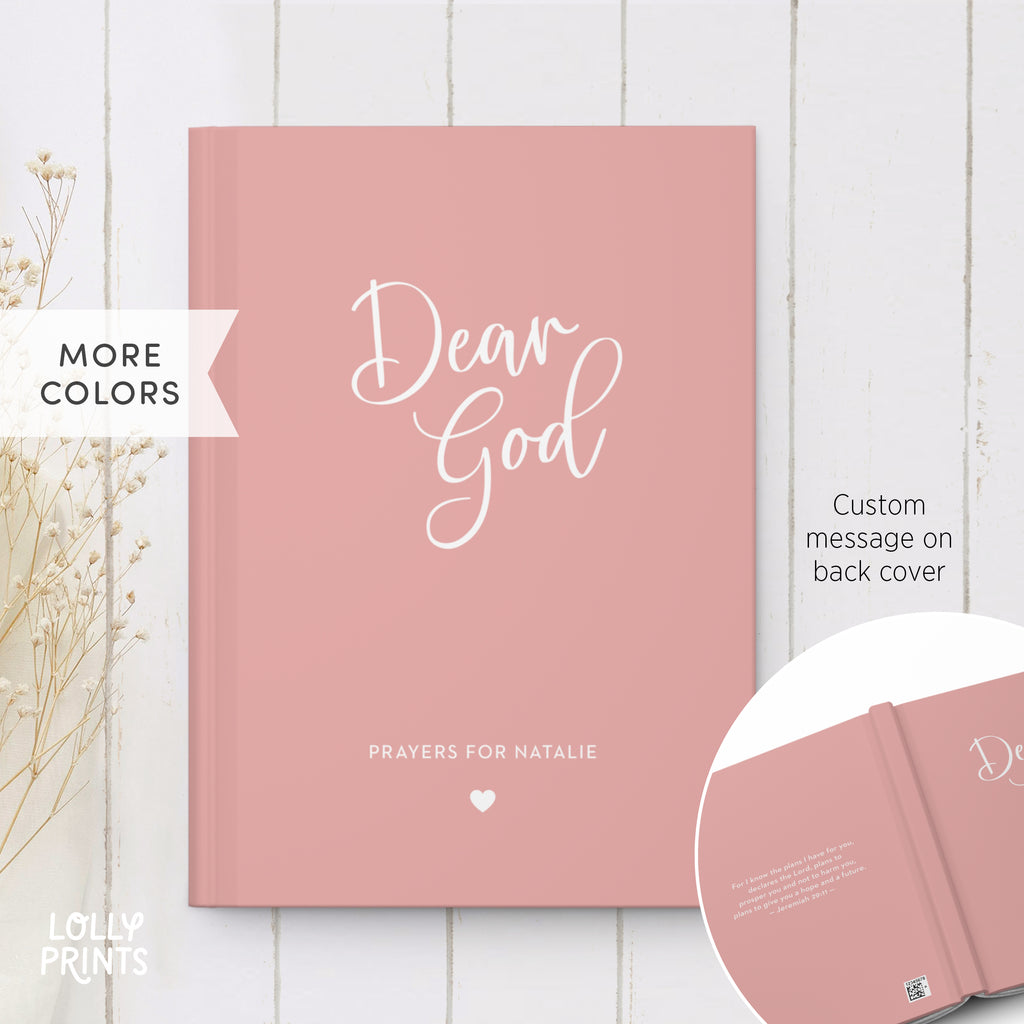 Personalized Prayer Journal Book