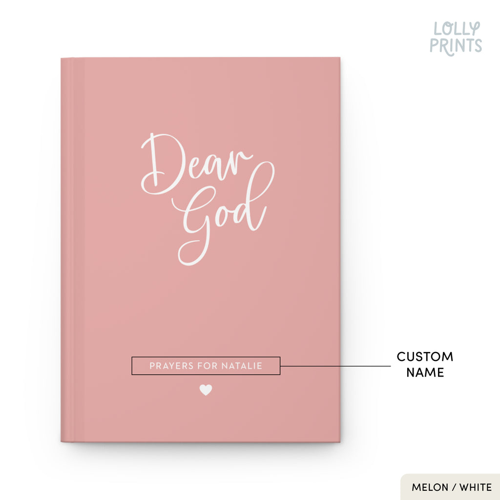 Personalized Prayer Journal Book