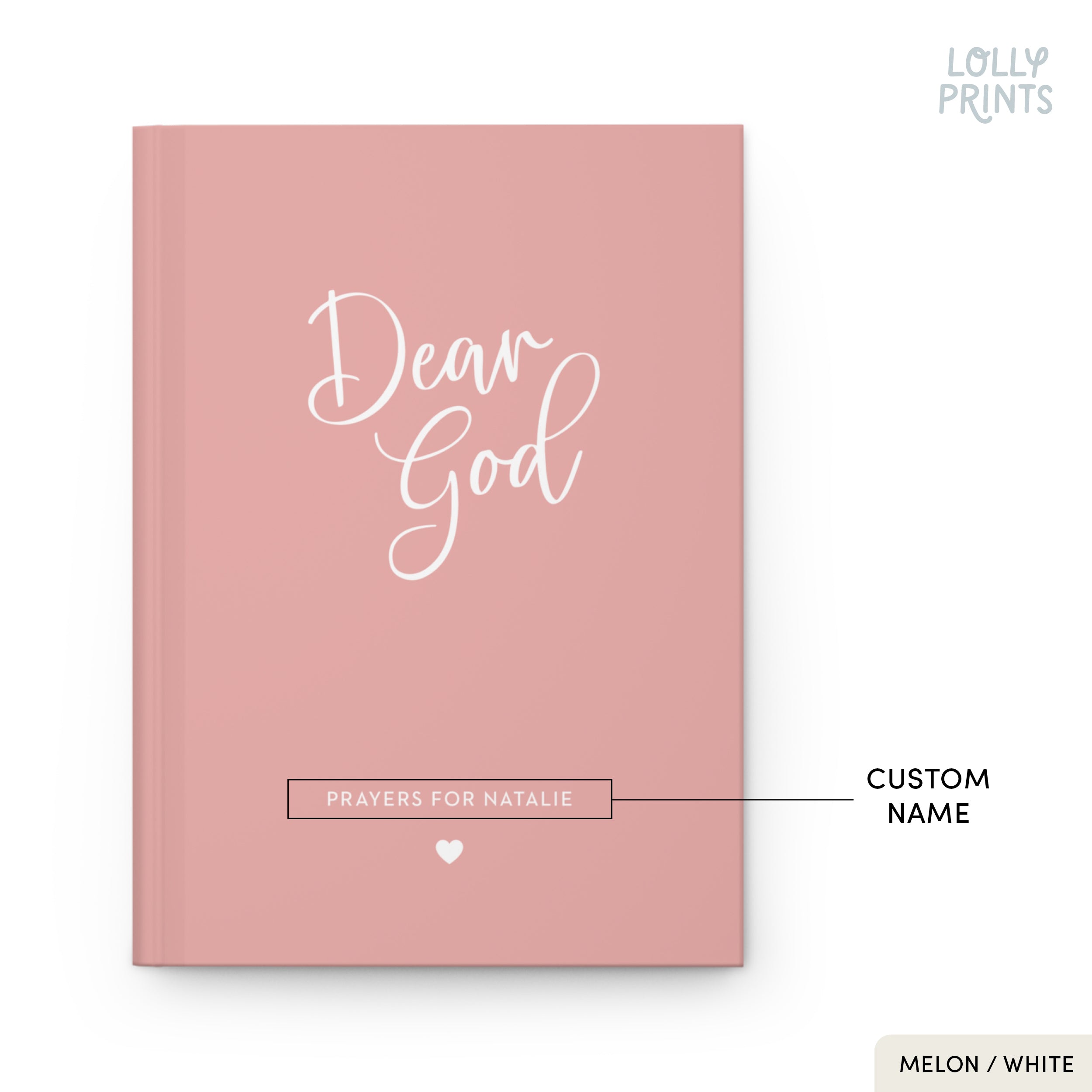 Personalized Prayer Journal Book
