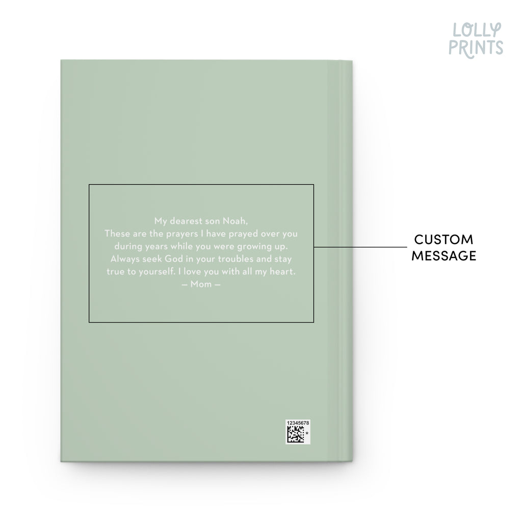 Personalized Prayer Journal Book