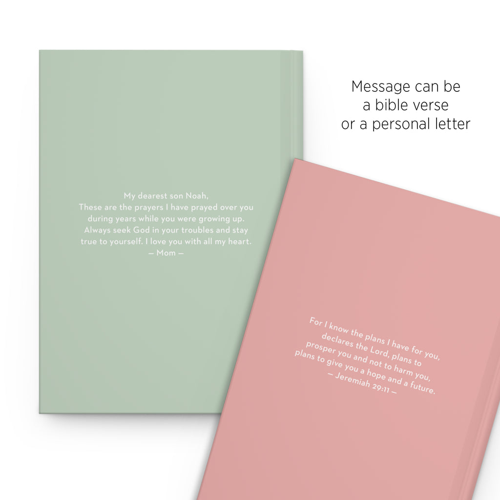 Personalized Prayer Journal Book