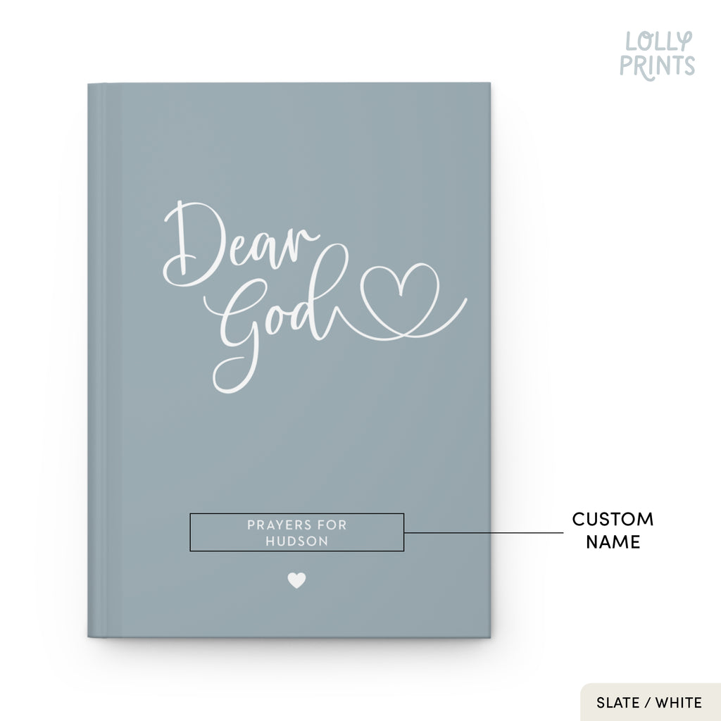 Personalized Prayer Journal Book Heart