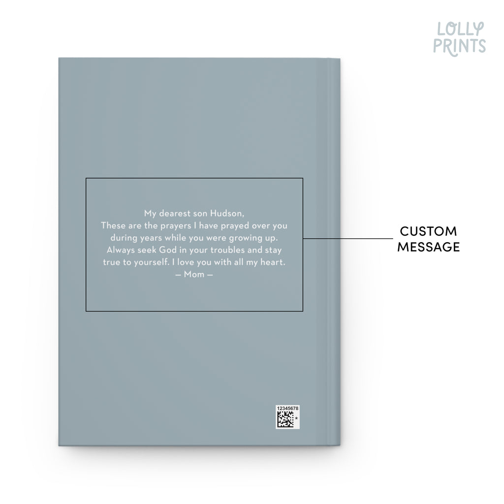 Personalized Prayer Journal Book Heart