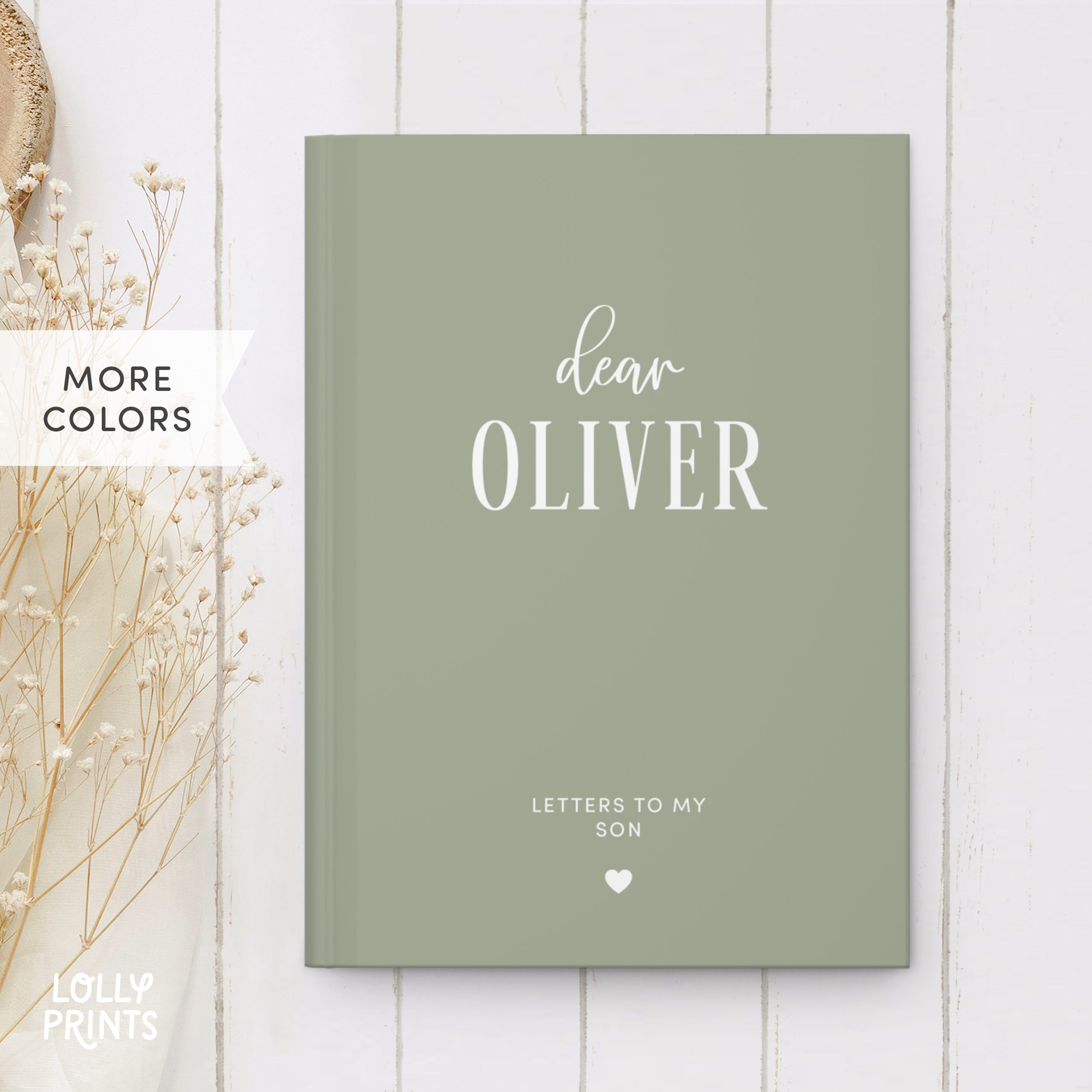 Letters to My Son Personalized Journal