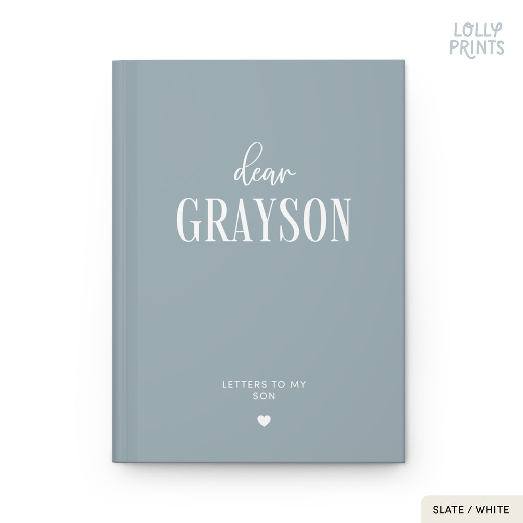 Letters to My Son Personalized Journal