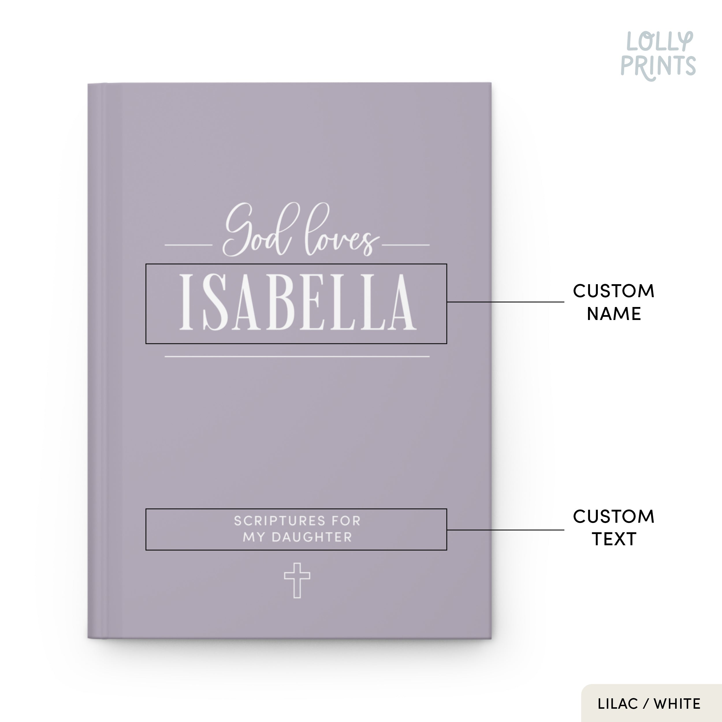 Scriptures for My Daughter Personalized Journal Book