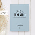 Scriptures for My Son Personalized Journal Book