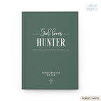 Scriptures for My Son Personalized Journal Book