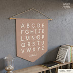Alphabet Letters ABC Pennant Flag Playroom Decor