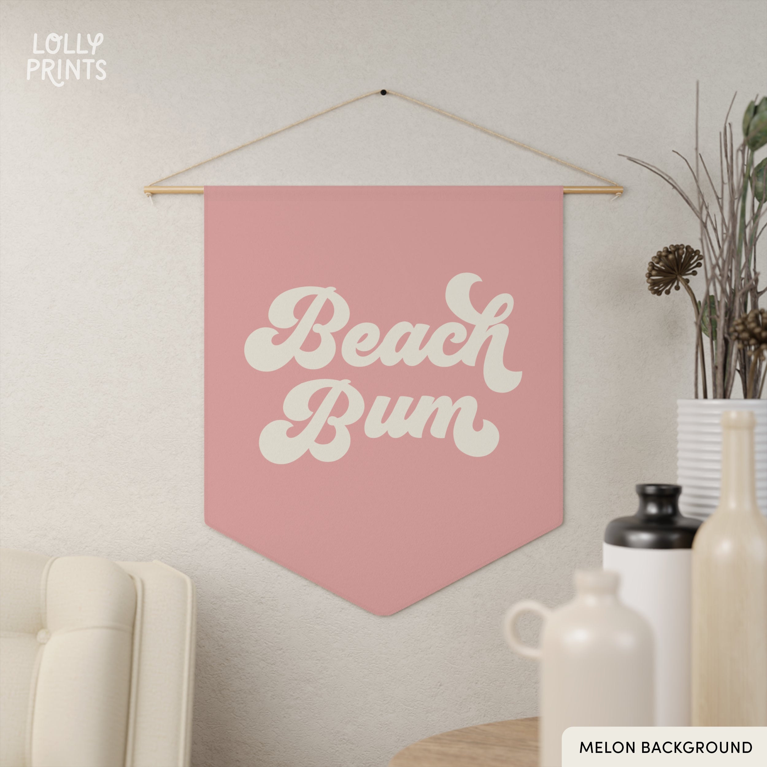 Beach Bum Pennant