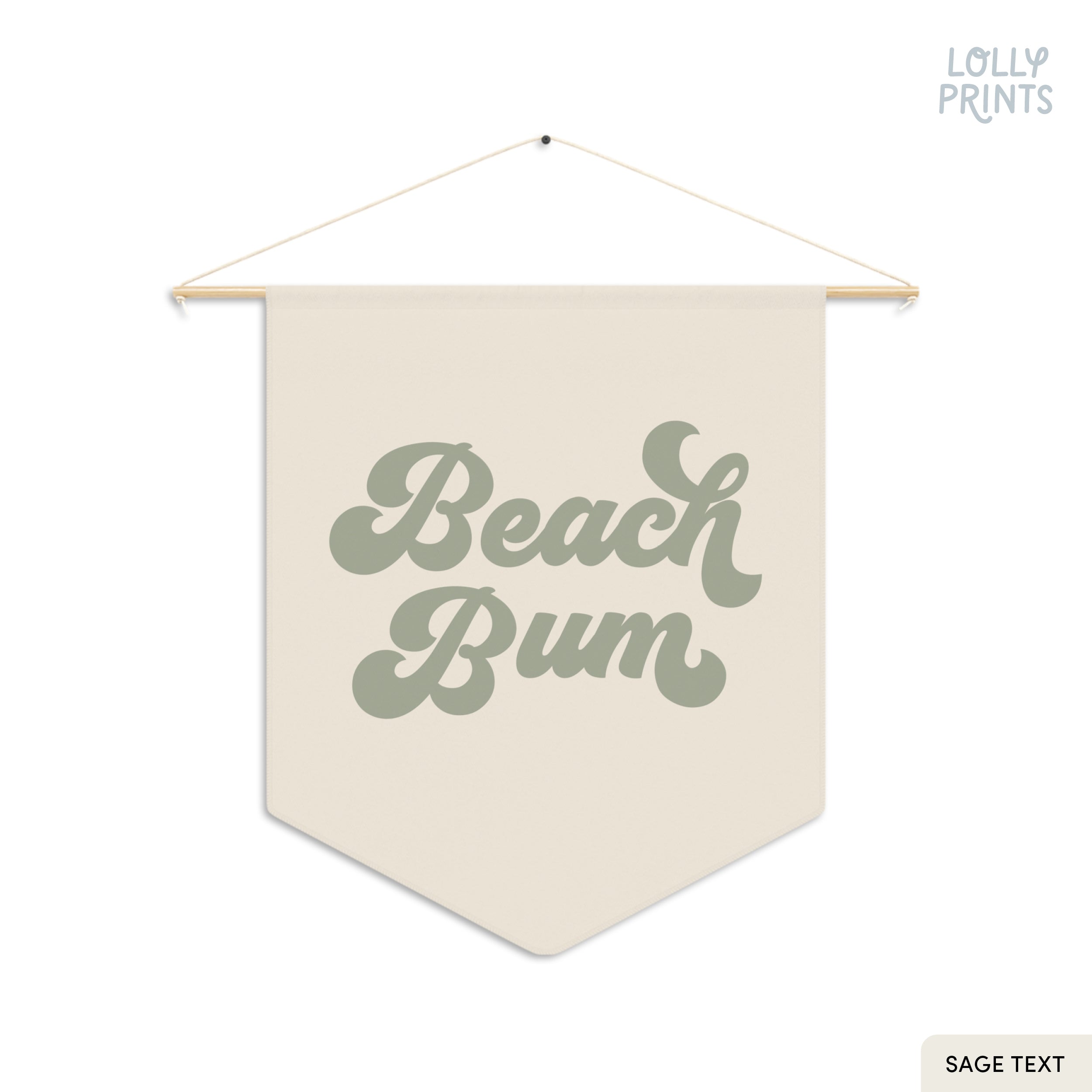Beach Bum Pennant