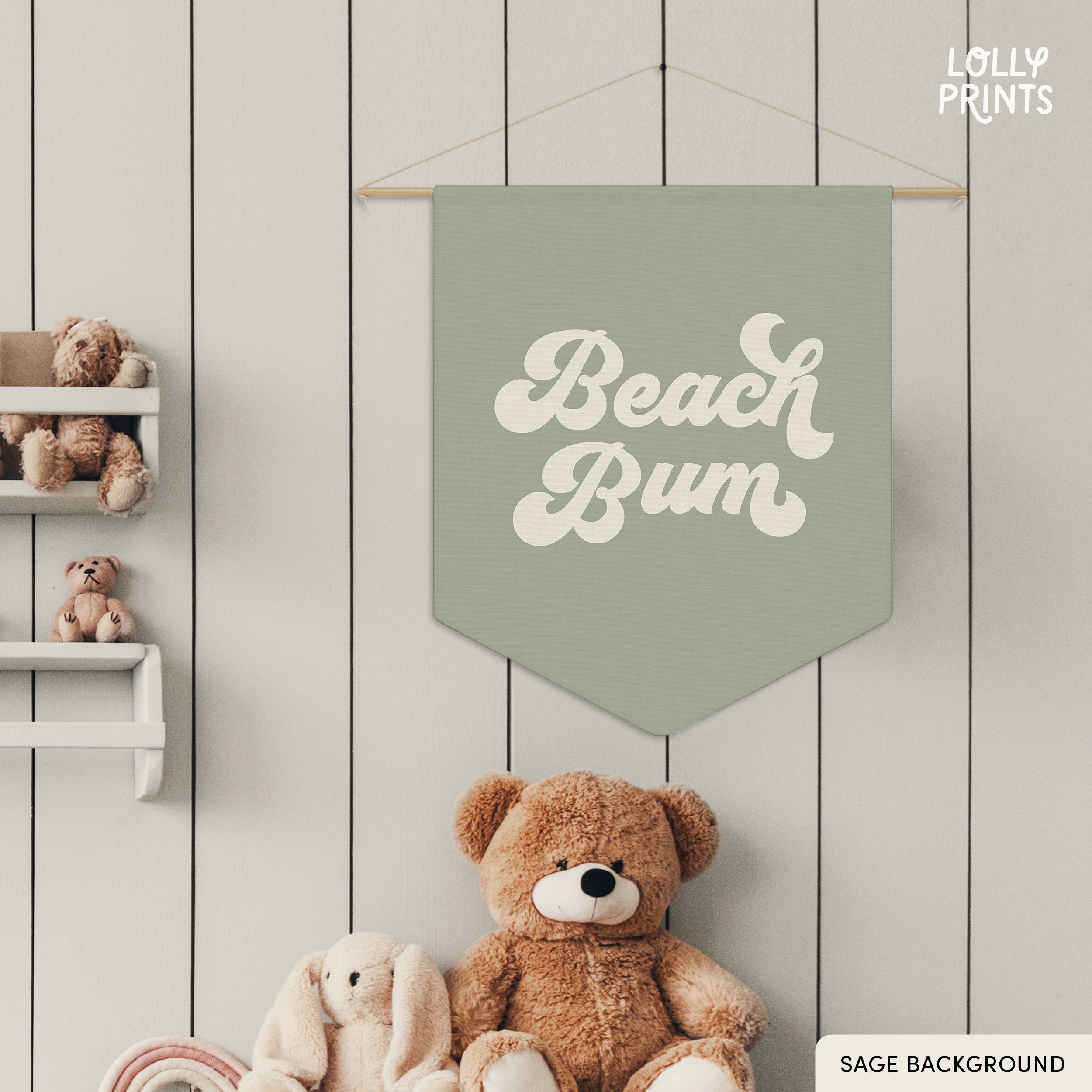 Beach Bum Pennant
