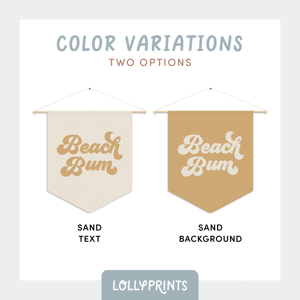 Beach Bum Pennant
