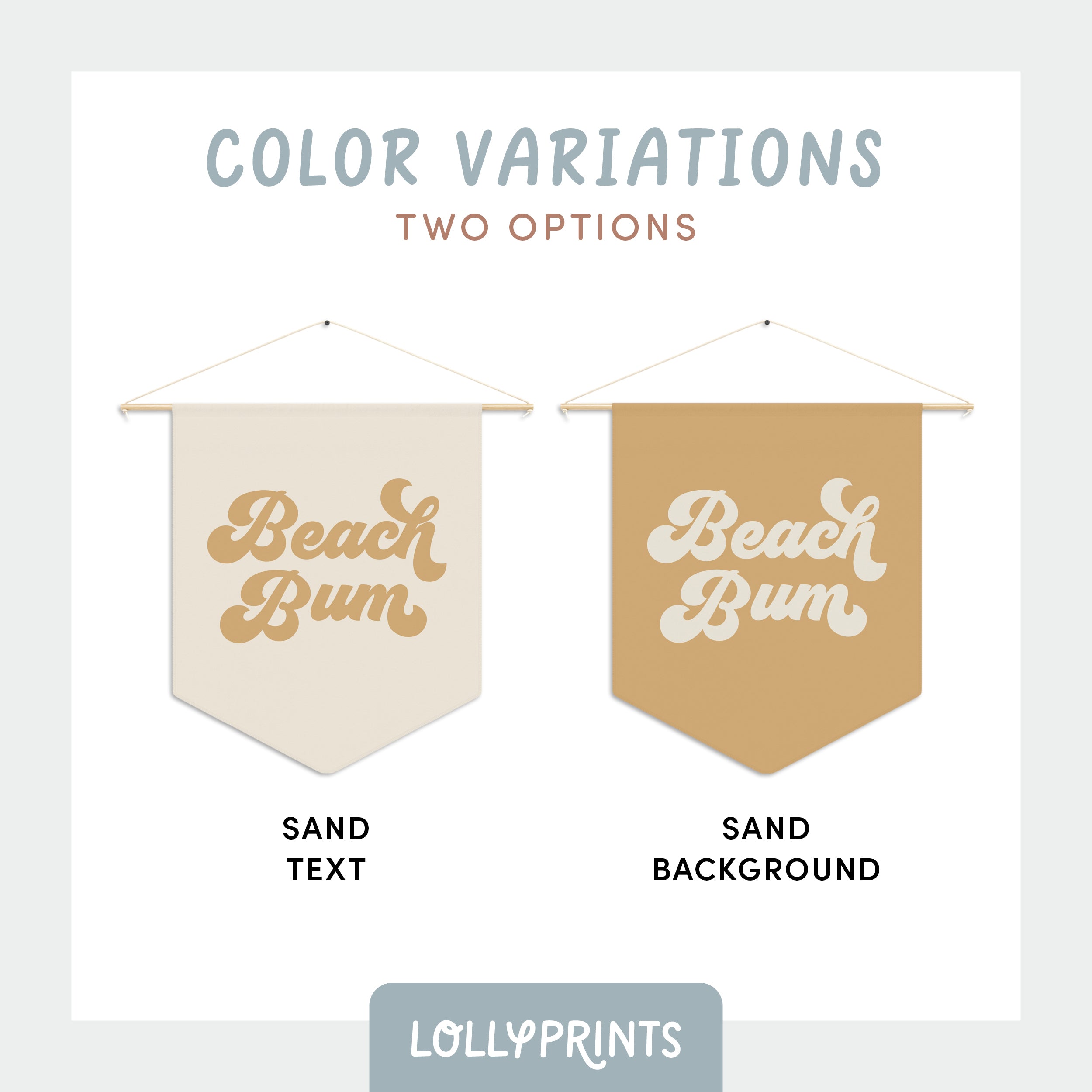 Beach Bum Pennant