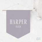 Personalized Custom Name Pennant Banner