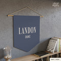 Personalized Custom Name Pennant Banner