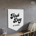 First Day School Notebook Pennant