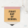 First Day School Pencil Pennant