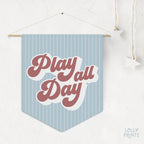 Play All Day Baseball Pennant
