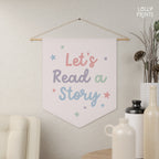 Let's Read a Story Pennant