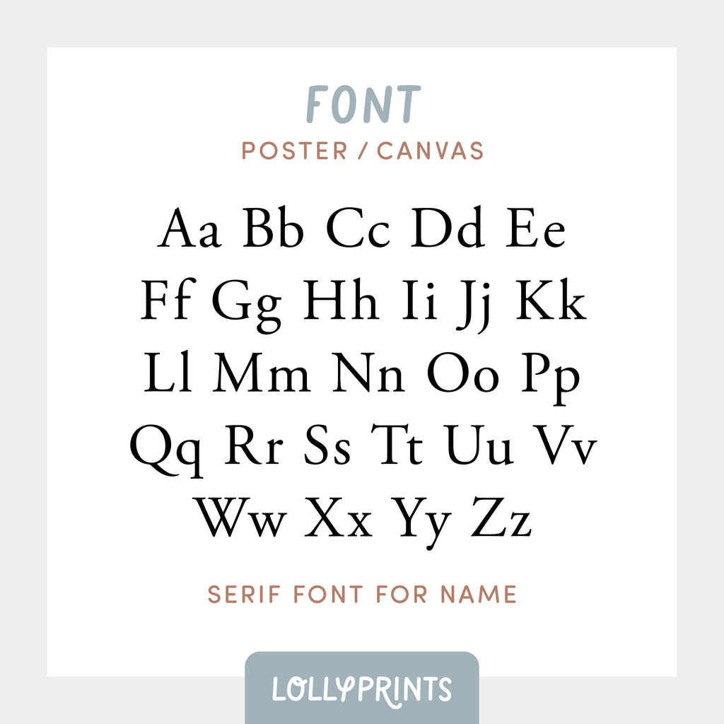 Personalized Custom Name Bible Verse Wall Art