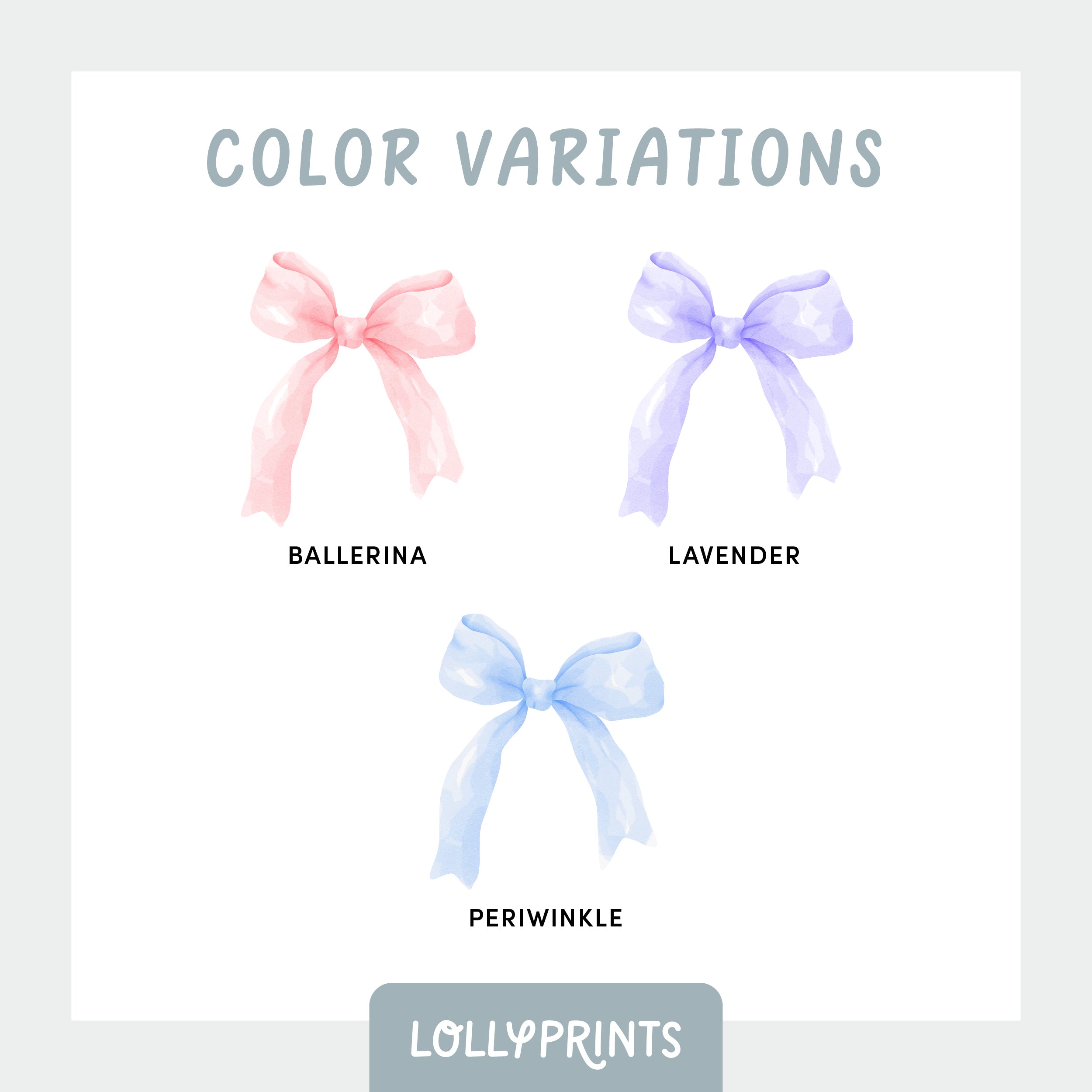 Personalized Coquette Bow Pattern Custom Name Print