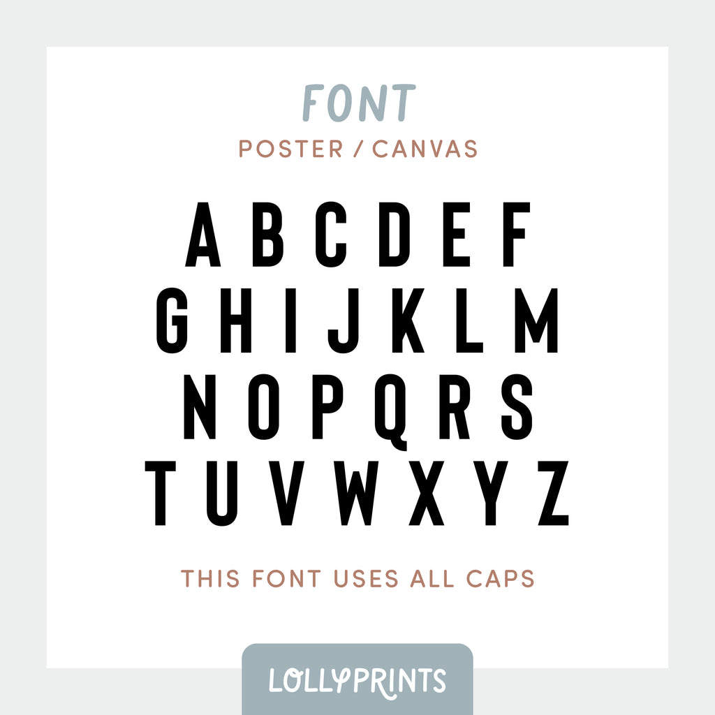 Custom Family Name Brothers Poster Print