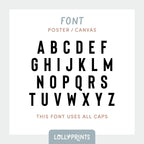 Custom Family Name Brothers Poster Print