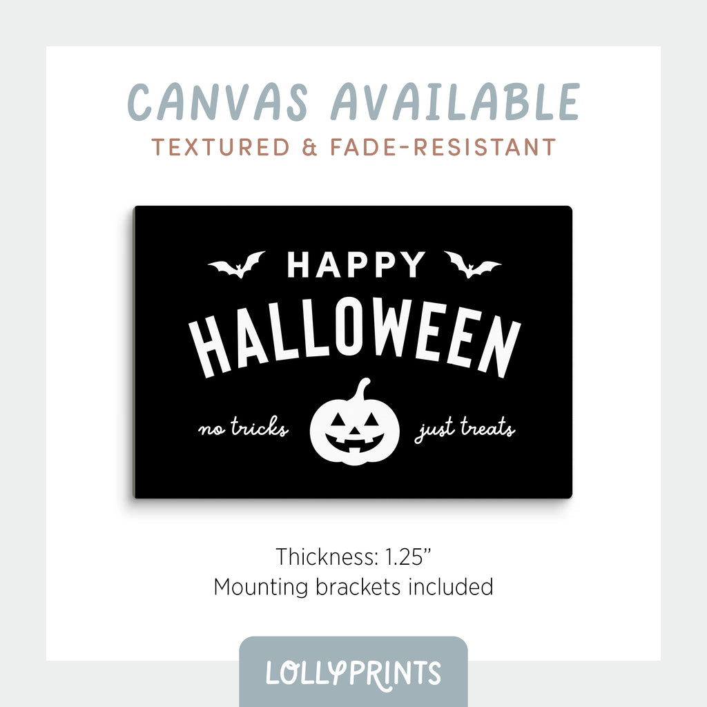 Happy Halloween Pumpkin Kids Room Print