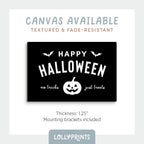 Happy Halloween Pumpkin Kids Room Print