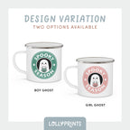 Spooky Season Cute Halloween Ghost Kids Mug – Pine