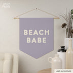 Beach Babe Summer Decor Pennant