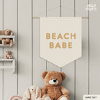 Beach Babe Summer Decor Pennant