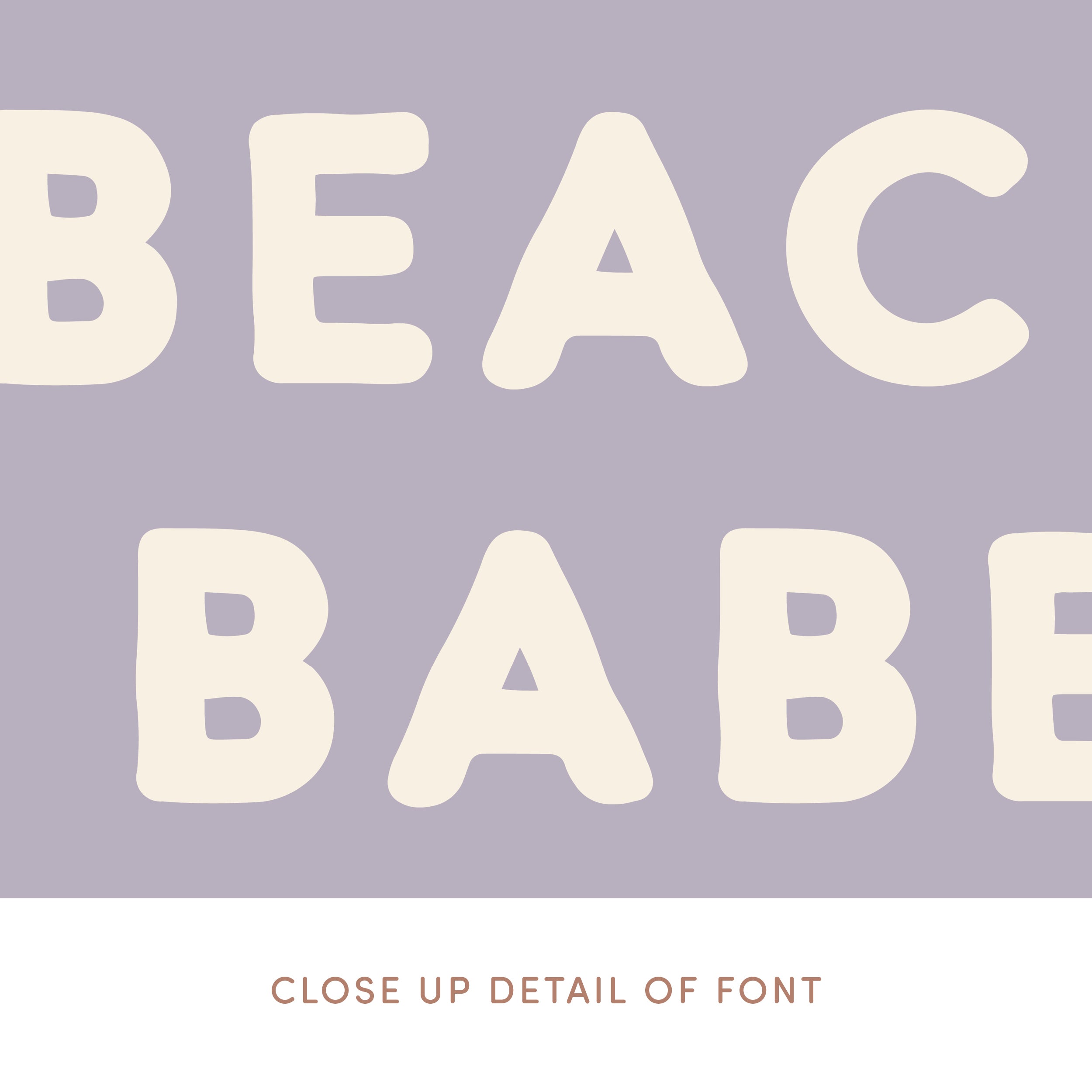 Beach Babe Summer Decor Pennant