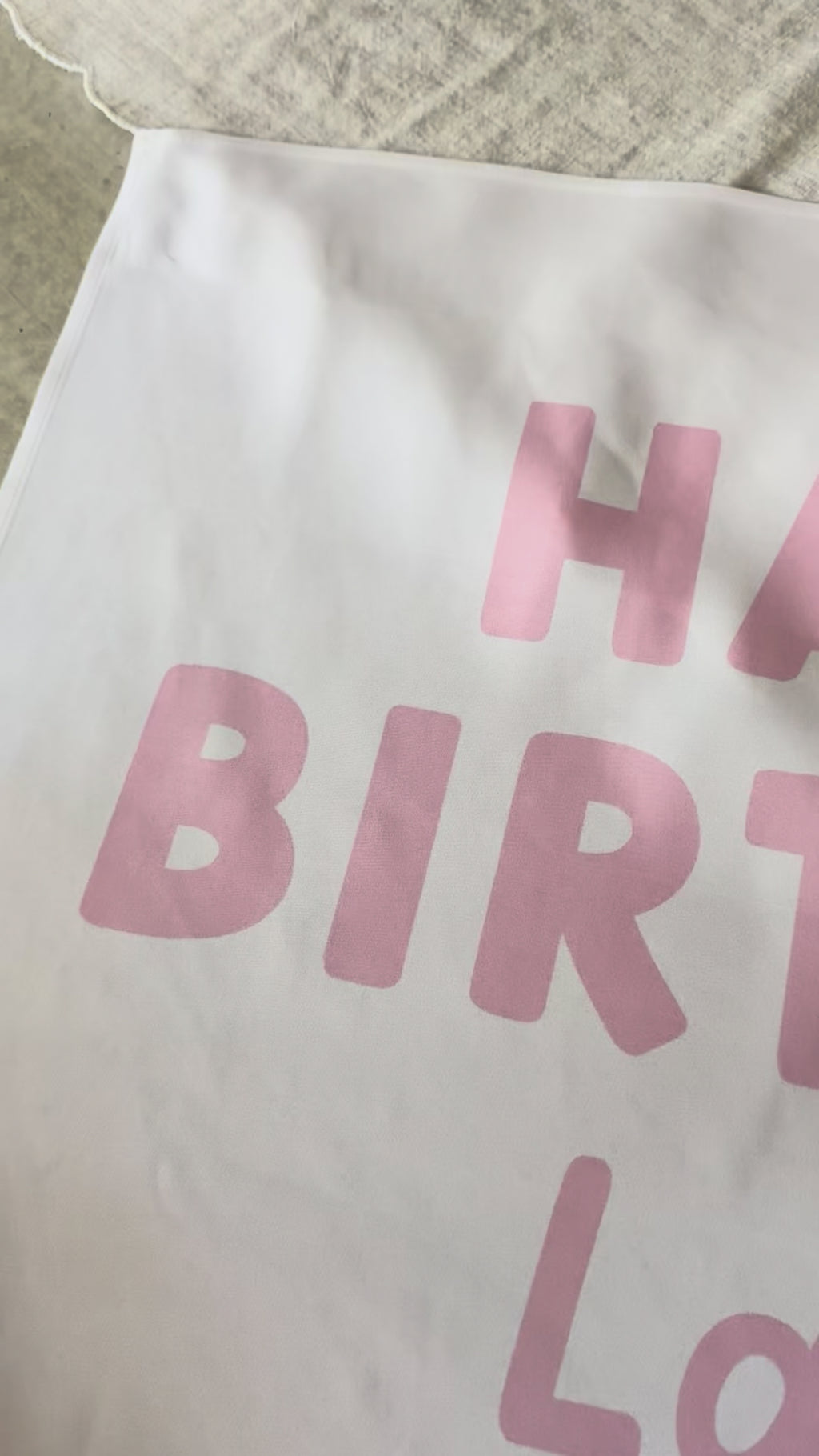 Personalized Kids Happy Birthday Banner Fun