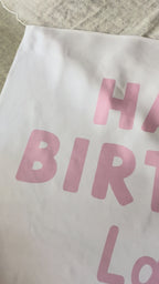 Personalized Kids Happy Birthday Banner Fun